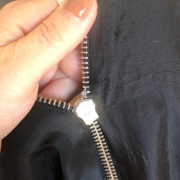 Zara High Neck Color block Sleeveless Shift Dress - Picture 8 of 10